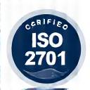 Sello de certificación ISO 27001