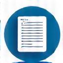 Icono de un documento con símbolos de formato Markdown y un candado, indicando formato seguro.