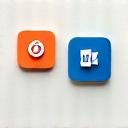 Iconos de Google Calendar, Outlook Calendar y Apple Calendar en un diseño limpio, representando la integración con LuminaSync.